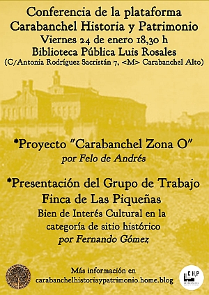 Cartel de la conferencia