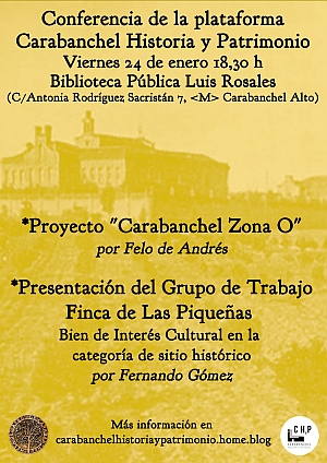 Cartel de la conferencia